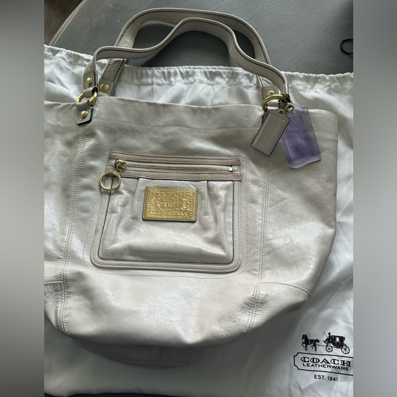 Coach 👜 Vintage POPPY tote purse ❗️FINAL PRICE‼️ - Picture 6 of 16